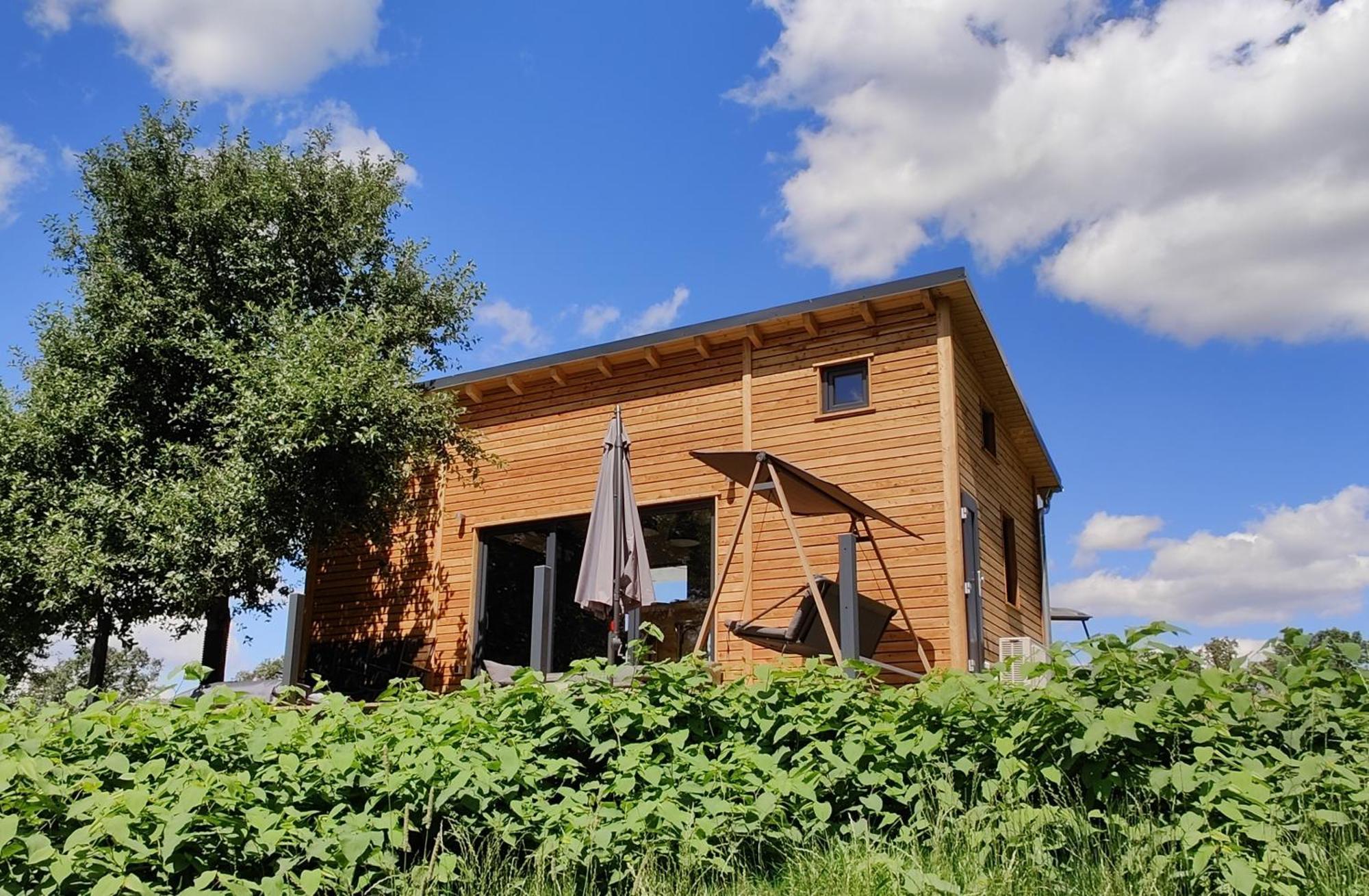 Villa Tinyhousebeidresden 3 Fuer 2 - 7 Personen, Naehe Saechsische Schweiz, Dresden, Mit Badeteich Großharthau Esterno foto